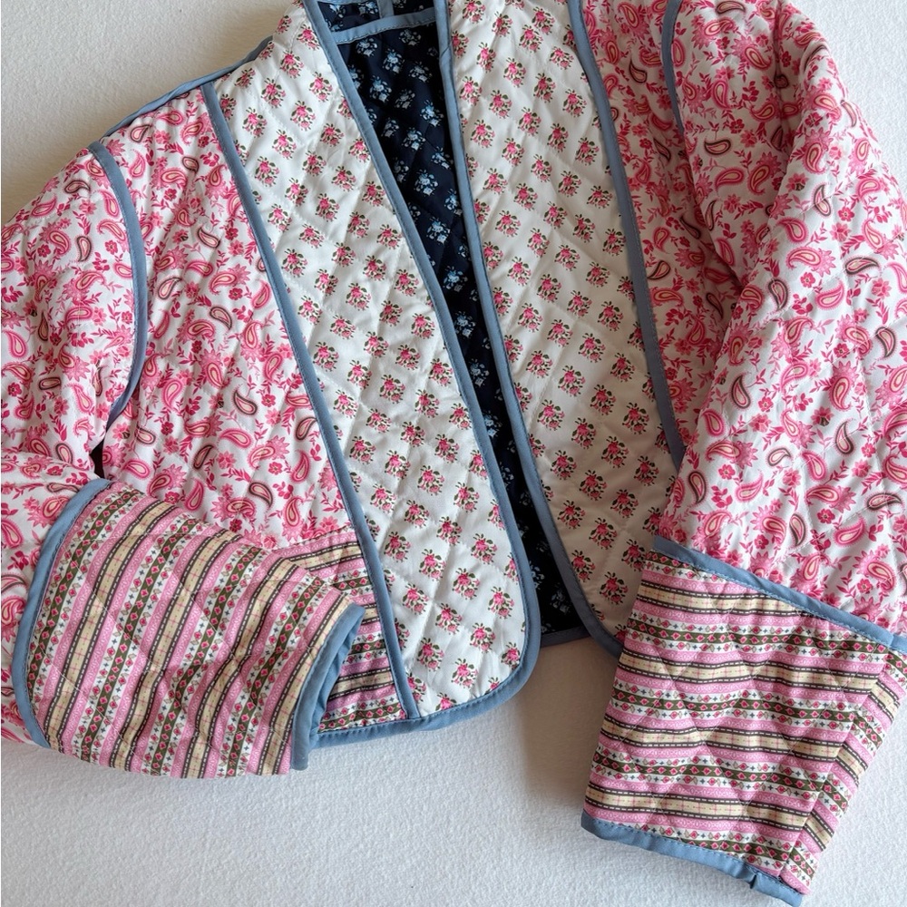 reversible quilted jacket